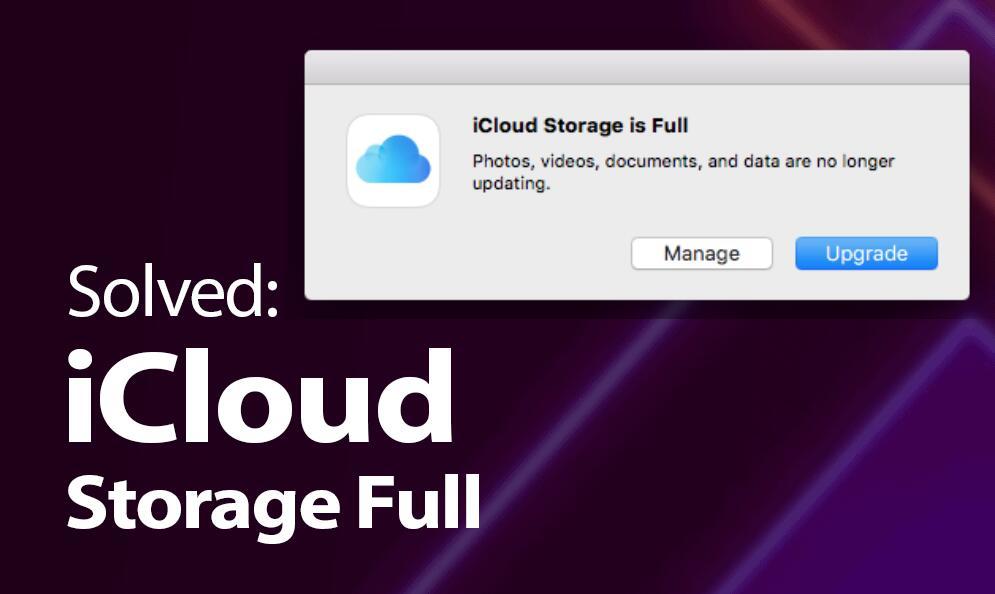 What to Do When iCloud Storage is Full